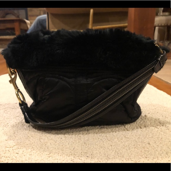 Coach vintage ski fur bag - Picture 2 of 2